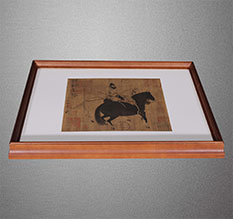 伊川书画装裱配框服务案例